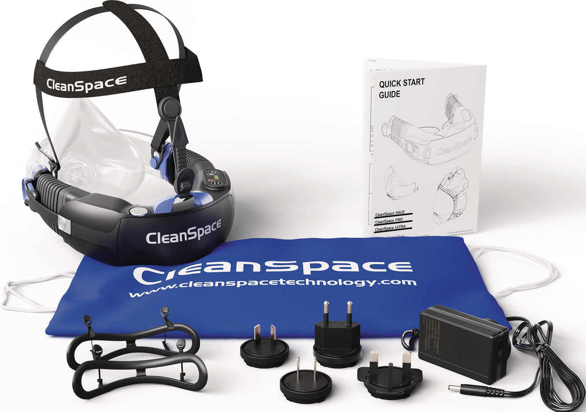 CleanSpace™ Work KIT Gebläseatemschutz mit Halbmaske – TM3 PAPR-P3 Atemschutz