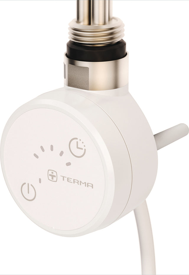 TERMA MOA WiFi Heizpatrone 120 W, weiß – smarte Steuerung für Bad-Designheizkörper