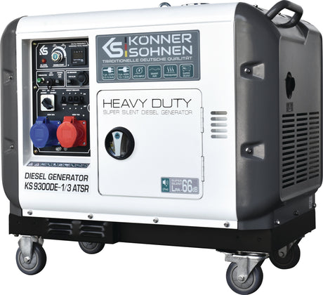 KÖNNER & SÖHNEN Stromerzeuger KS 9300DE-1/3 ATSR Diesel 6/7 kW