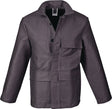 ASATEX Schweißerschutz-Jacke Gr.48 grau PROBAN – EN ISO 11611 Klasse 2, 470 g/m²