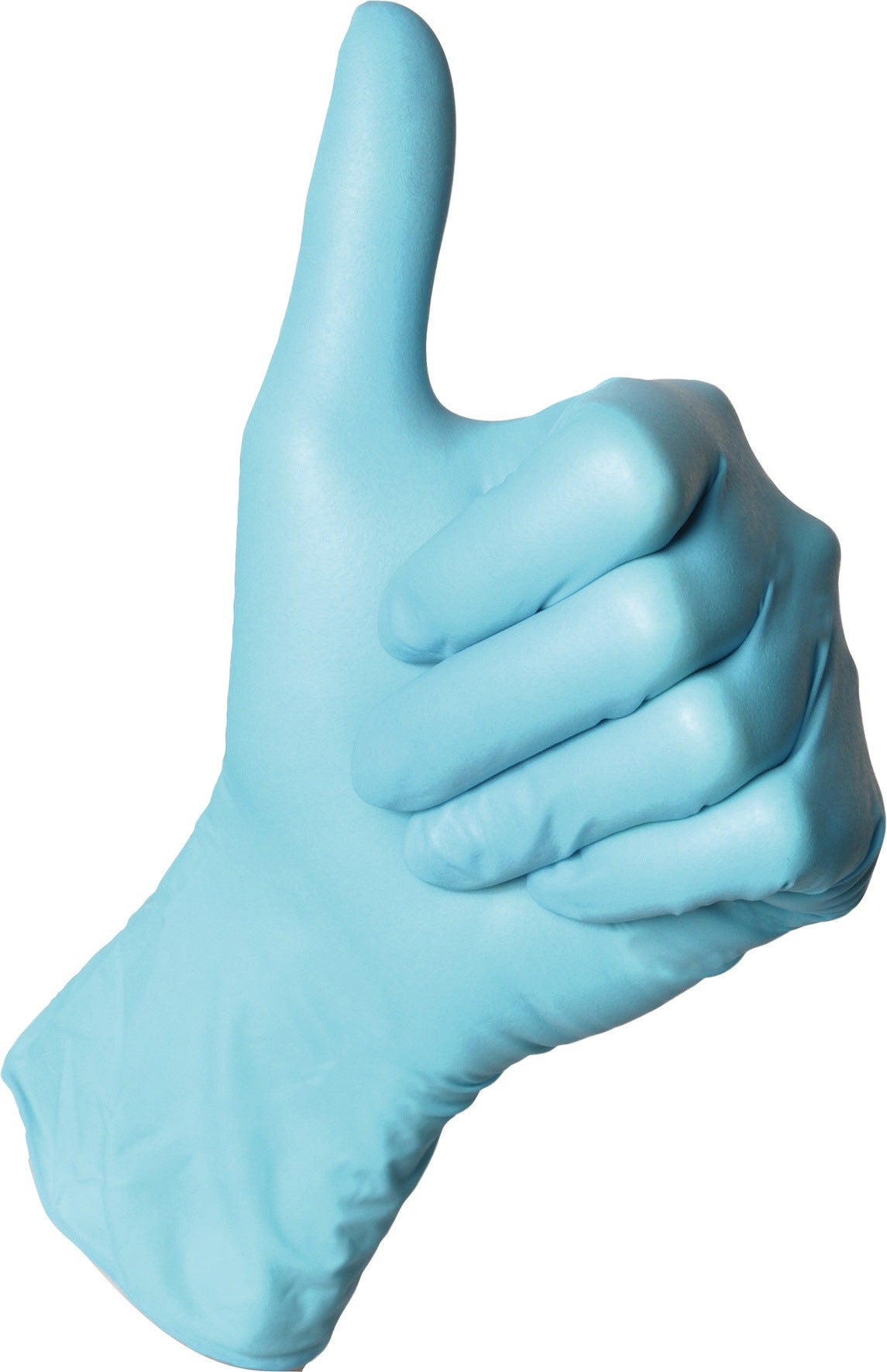 SEMPERGUARD NITRIL XPERT Einweghandschuhe von SEMPERMED, Größe 7-8, blau