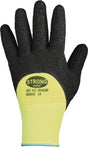 STRONGHAND NEONGRIP Strickhandschuhe Gr. 8 neongelb/schwarz EN 388 – 12 Paar