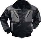 schwarz/grau / M