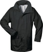 NORWAY Stretch-Regenjacke LUND Gr.M schwarz – wind- und wasserdicht, atmungsaktiv, EN 343