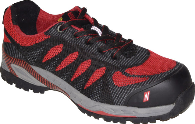 NITRAS PRO STEP S1P SRC Sicherheitsschuh – Metallfreier Textil-Schuh mit Fiberglas-Zehenkappe