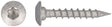 DYNAPLUS Gartenbeschlagschraube 6x40 mm TX-30 AR-Beschichtung 1600 Stück