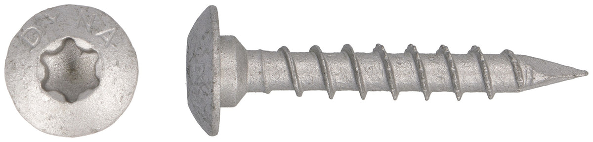 DYNAPLUS Gartenbeschlagschraube 6x40 mm TX-30 AR-Beschichtung 1600 Stück