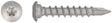 DYNAPLUS Pfostenschraube 8x50 mm TX-40 mit AR-Beschichtung – 1200 Stück für Gartenpfosten