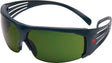 3M Schweißerbrille SecureFit™ 600 EN 166, EN 169 – PC Bügel grau, Scheibe grün IR3,0