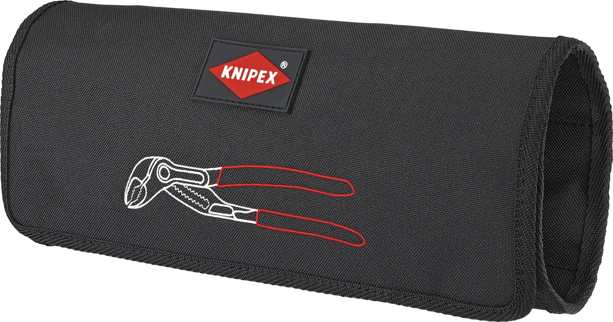KNIPEX Zangensatz Cobra®-Set 5-teilig mit Rolltasche – selbstklemmende Wasserpumpenzangen