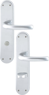 HOPPE Renovationsgarnitur Tôkyô 1710/3334 Alu F1 PZ 8 mm Vierkant 72 mm Entfernung