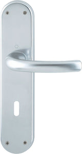 HOPPE Renovationsgarnitur Tôkyô 1710/3334 Alu F1 PZ 8 mm Vierkant 72 mm Entfernung