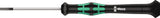 WERA Elektronik-Feinmechanik-Schraubendreher 2035, 3 mm Klinge, 80 mm, Kraftform-Micro-Griff