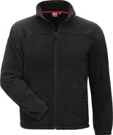 NITRAS Fleecejacke MOTION TEX PLUS XXL Schwarz – Anti-Pilling, 300 g/m², Regular Fit