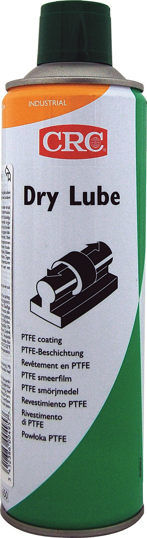 CRC Trockenschmierstoff DRY LUBE weiß 500 ml Spraydose – PTFE-Trockenfilm