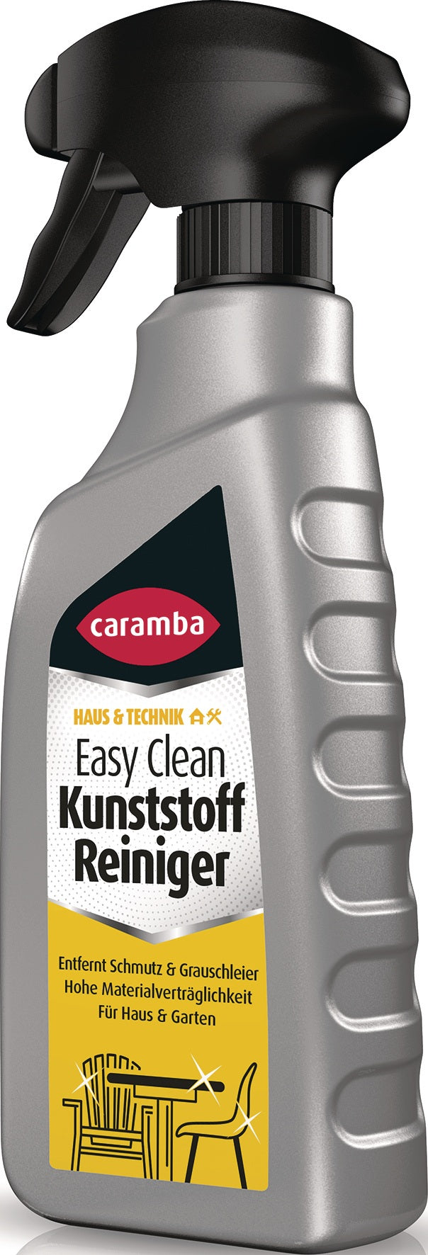 CARAMBA Easy Clean Kunststoffreiniger 500 ml Sprühflasche – Intensivreiniger für Kfz, Haushalt & Garten