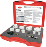 RUKO Lochsägensatz 8-teilig 22-68 mm HSSE-Co8-Bi-Metall für Sanitär