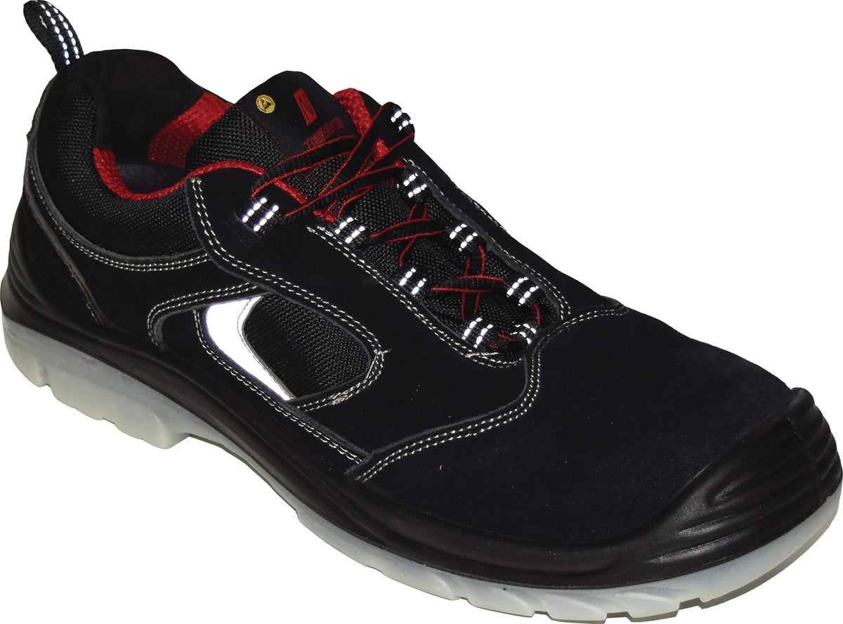 NITRAS EASY STEP Sicherheitsschuh S1P SRC Gr. 40, Weite 11, Veloursleder, metallfrei