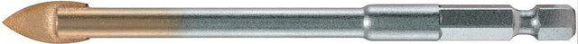 Glasbohrer Ø10 mm kugelgestrahlt von ALPEN – Hartmetall für Glas, Fliesen & Porzellan