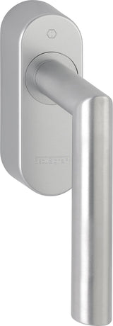 HOPPE eFenstergriff Amsterdam E0400/FR-408 SecuSignal® Edelstahl matt – Funk-Fenstergriff mit Secustik® und VarioFit®