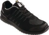 RUNNEX Sicherheitshalbschuh SportStar 5108 S1P SRC ESD, Gr. 40, Weite 10,5, schwarz/grau