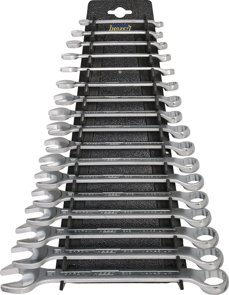 HAZET Ringmaulschlüsselsatz 603/17H 17-teilig SW 6-24 mm Form B Spezialstahl