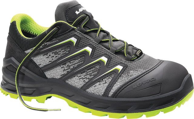 LOWA Larrox Work GTX Sicherheitsschuh S3 HI HRO CI SRC grau/grün Gr. 40