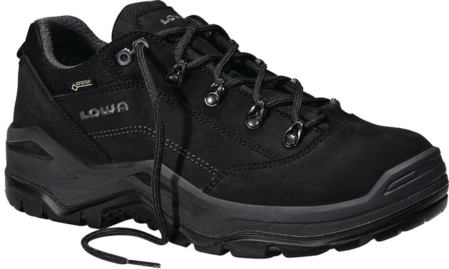 LOWA Sicherheitsschuh Renegade Work GTX black Lo S3S – wasserdicht, metallfrei, VIBRAM