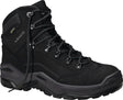 LOWA Sicherheitsstiefel Renegade Work GTX black Mid S3S – GORE-TEX, Stahlkappe, VIBRAM