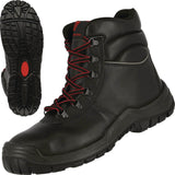 NITRAS POWER STEP MID+ Sicherheitsstiefel S3 HRO SRC – Vollleder, Stahlkappe, Größe 40