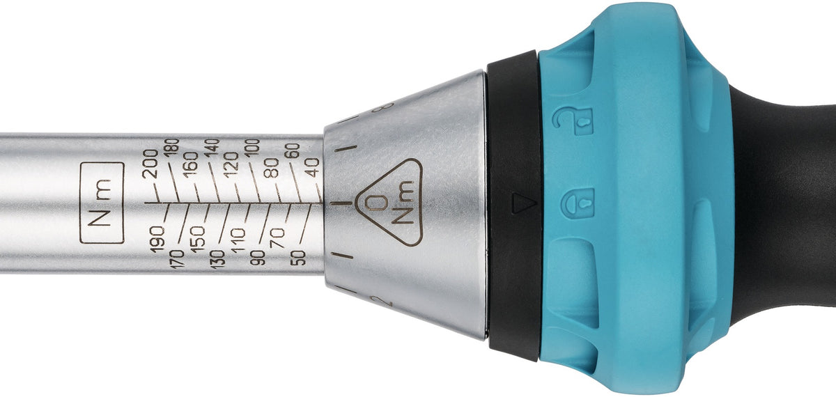 HAZET Drehmomentschlüssel 5107-3 CT 1/4 Zoll 1-9 Nm mit Umschaltknarre und Kalibrierschein