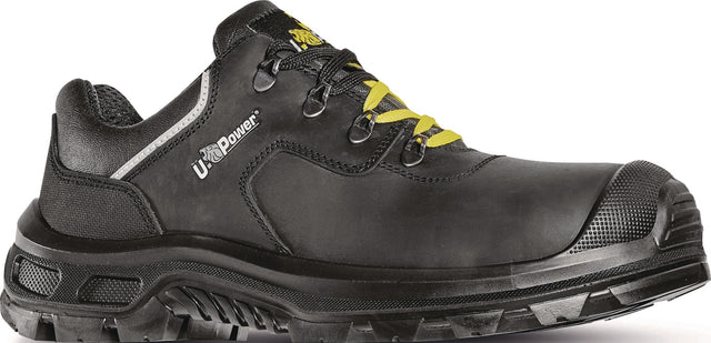 U.POWER Sicherheitsschuh Drax S3S CI FO SR ESD – Pull-Up Leder, Gr. 40, schwarz