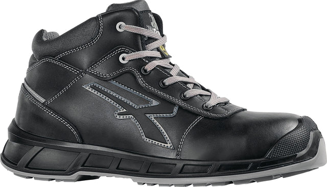 U.POWER Sicherheitsstiefel Gaynor S3S CI FO SR ESD – Metallfrei, wasserabweisend, Größe 40