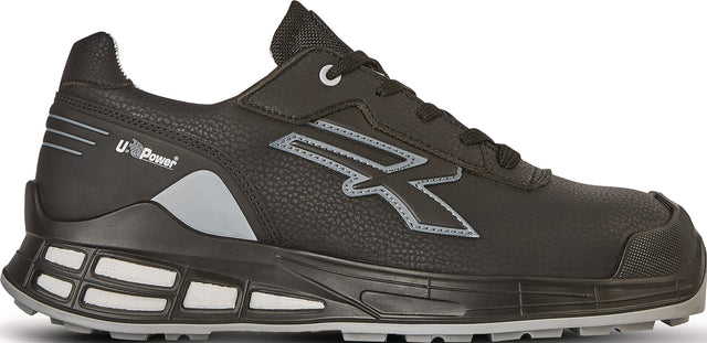 U.POWER Sicherheitshalbschuh Zak S3S ESD – Mikrofaser, Alu-Zehenschutzkappe, Infinergy®