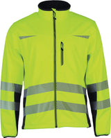 Warnschutz-Softshelljacke Prevent® Trendline Gr.XXL gelb/schwarz von ASATEX