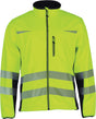 Warnschutz-Softshelljacke Prevent® Trendline Gr.XXL gelb/schwarz von ASATEX
