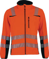 Warnschutz-Softshelljacke Prevent® Trendline Gr.XXL gelb/schwarz von ASATEX