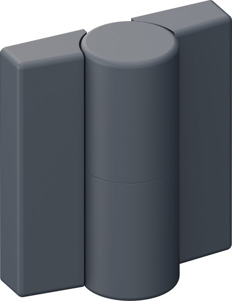 HEWI Scharnier DIN links 52 mm anthrazitgrau matt – Polyamid mit Metalleinleger