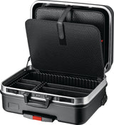 KNIPEX Werkzeugkoffer Big Basic Move Leerkoffer mit Trolly-Funktion und variabler Bestückung