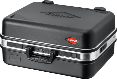 KNIPEX Schalenkoffer BIG TWIN Leerkoffer mit Aluminiumrahmen und Zahlencode