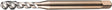 DORMER Maschinengewindebohrer DIN 371C EX006H M10x1,5mm HSS-E-PM Blank 2,5xD 6H