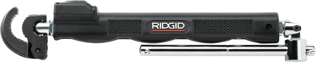 RIDGID Standhahnmutternschlüssel 2017 – Teleskop 305-432 mm, SW 12-30 mm, LED