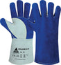 HASE Schweißerhandschuhe Mühlheim Blue Gr.10 aus Rindspaltleder – EN 12477