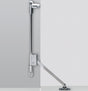 HETTICH Klappenhalter Klassik D mit Magnet-Zuhaltung, 290 mm, links, vernickelt