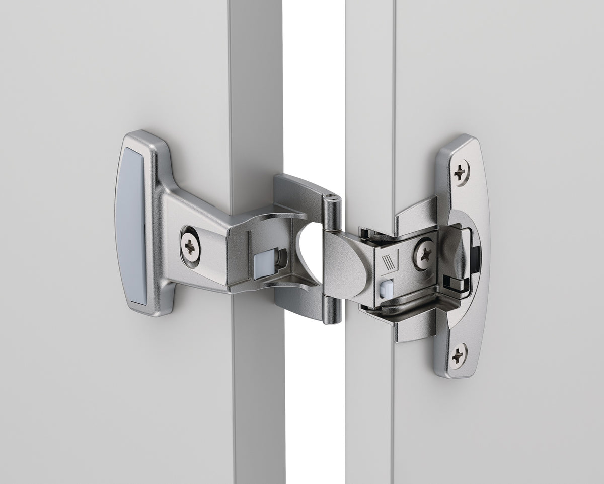 HETTICH Grundscharnier Selekta Pro 2000 vorliegend/halb vorliegend Auflage 16 mm vernickelt