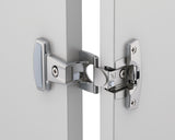HETTICH Grundscharnier Selekta Pro 2000 vorliegend/halb vorliegend Auflage 16 mm vernickelt