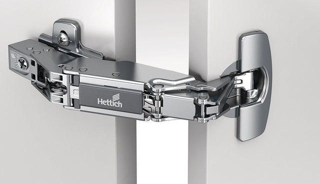 HETTICH Sensys 8657i Weitwinkelscharnier mit integrierter Dämpfung, halb vorliegend, TH 52