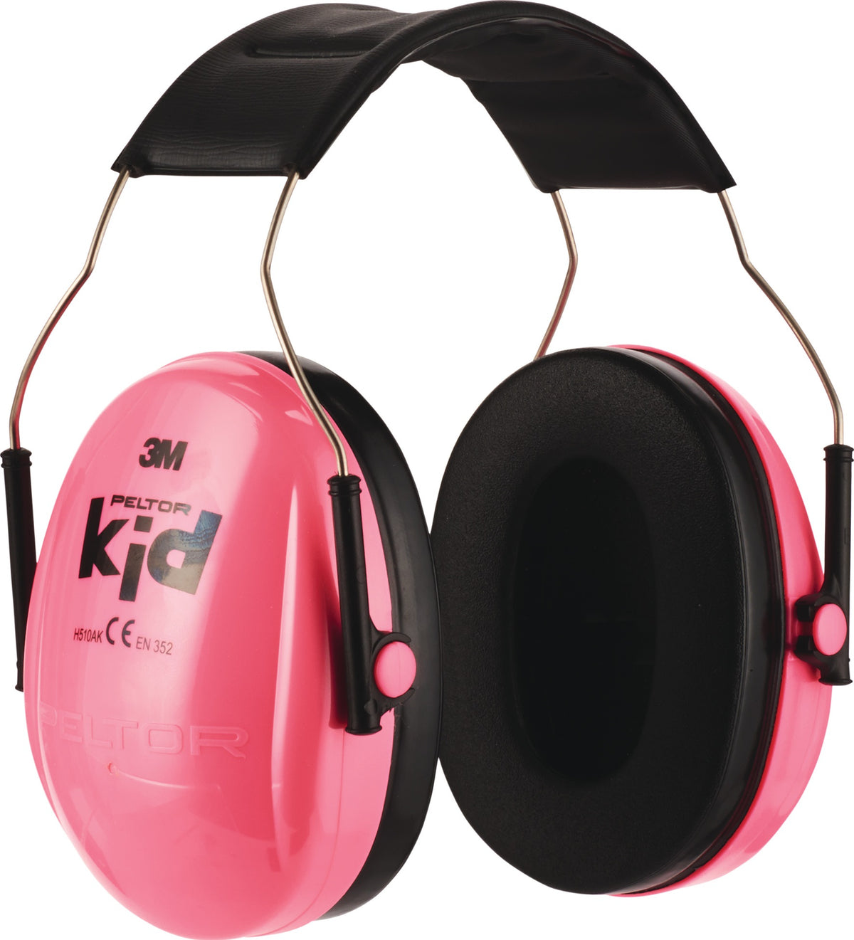 3M Kapselgehörschutz H510AK Pink für Kinder – SNR 27 dB, EN 352