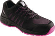 RUNNEX GirlStar 5180 Damen-Sicherheitsschuh S1P SRC, schwarz/pink, Gr. 36