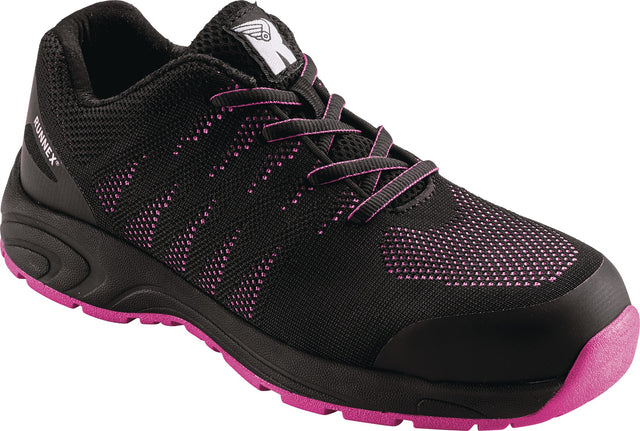 RUNNEX GirlStar 5180 Damen-Sicherheitsschuh S1P SRC, schwarz/pink, Gr. 36